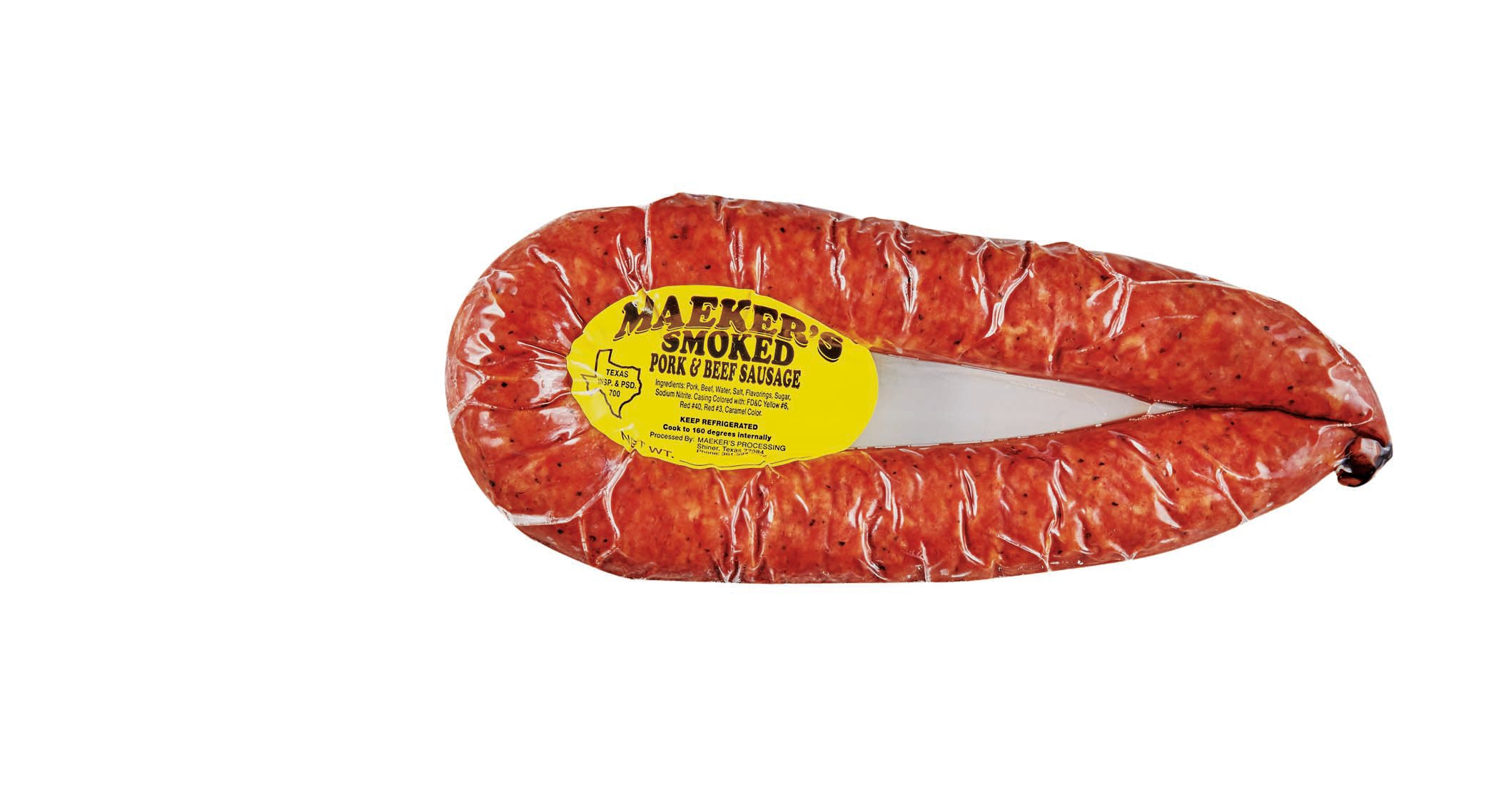 smoked ring sausage