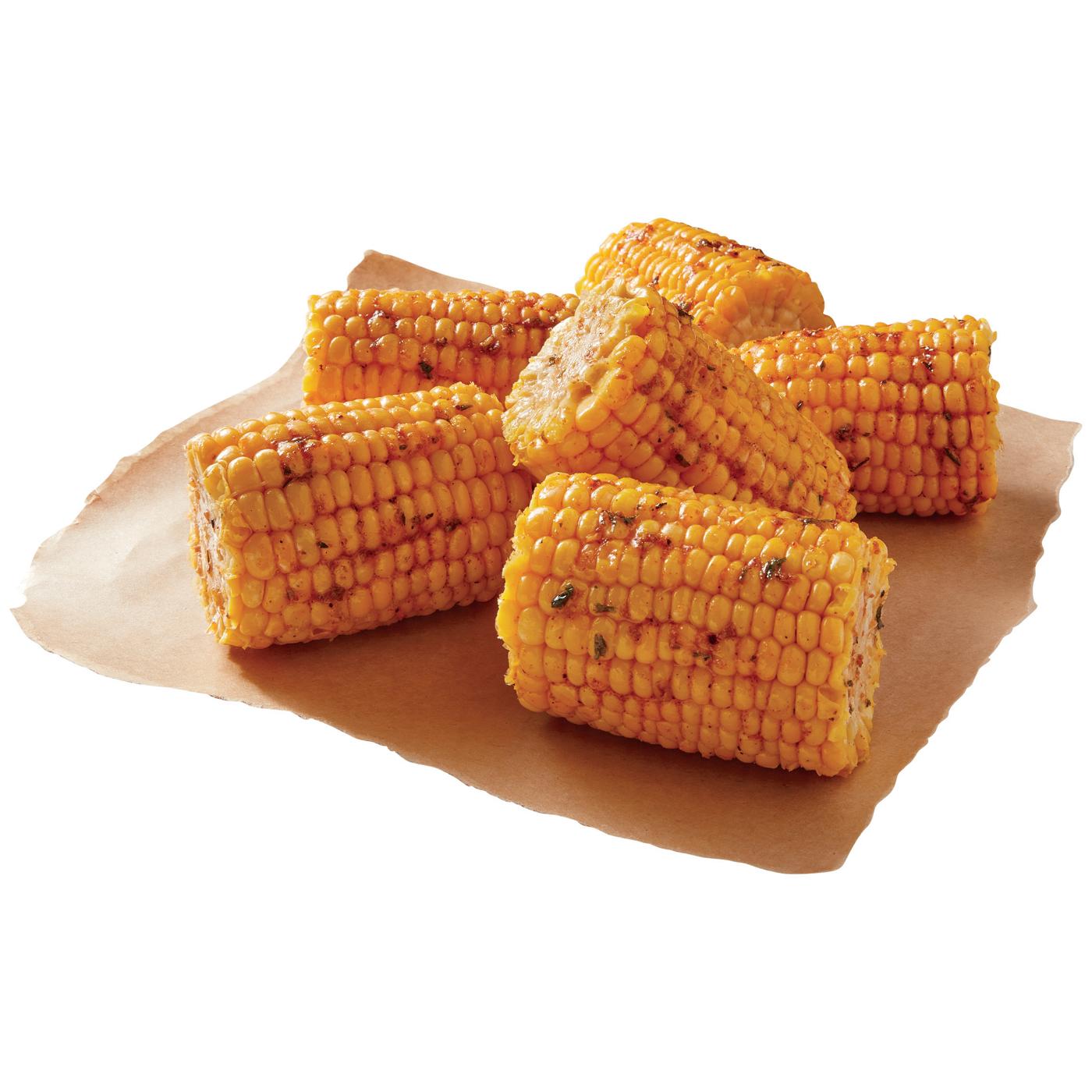 Bayou Boil House by H-E-B Fully Cooked Cajun Corn on the Cob (Sold Hot); image 1 of 2