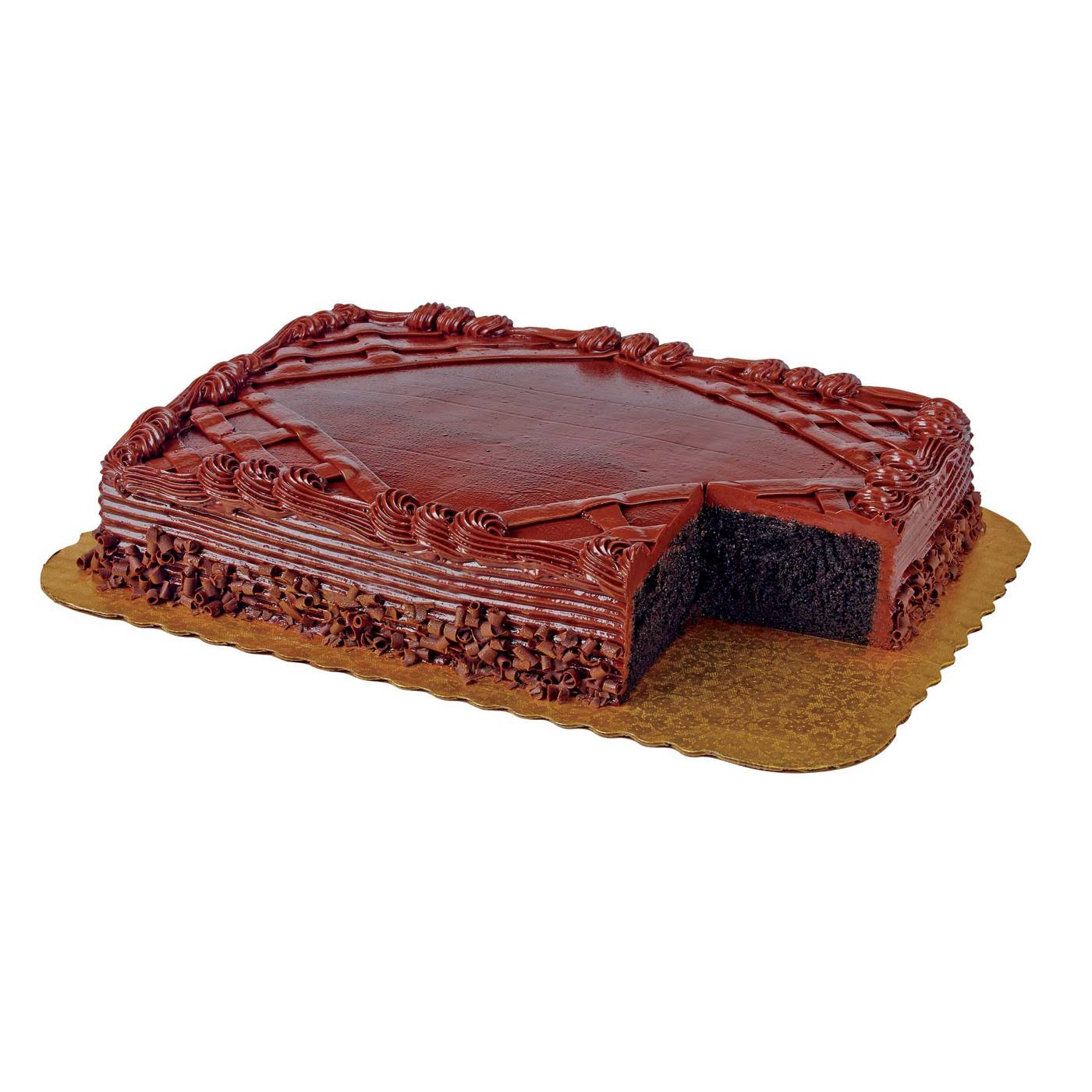 H-E-B Bakery Chocolate Fudge Cake; image 2 of 2