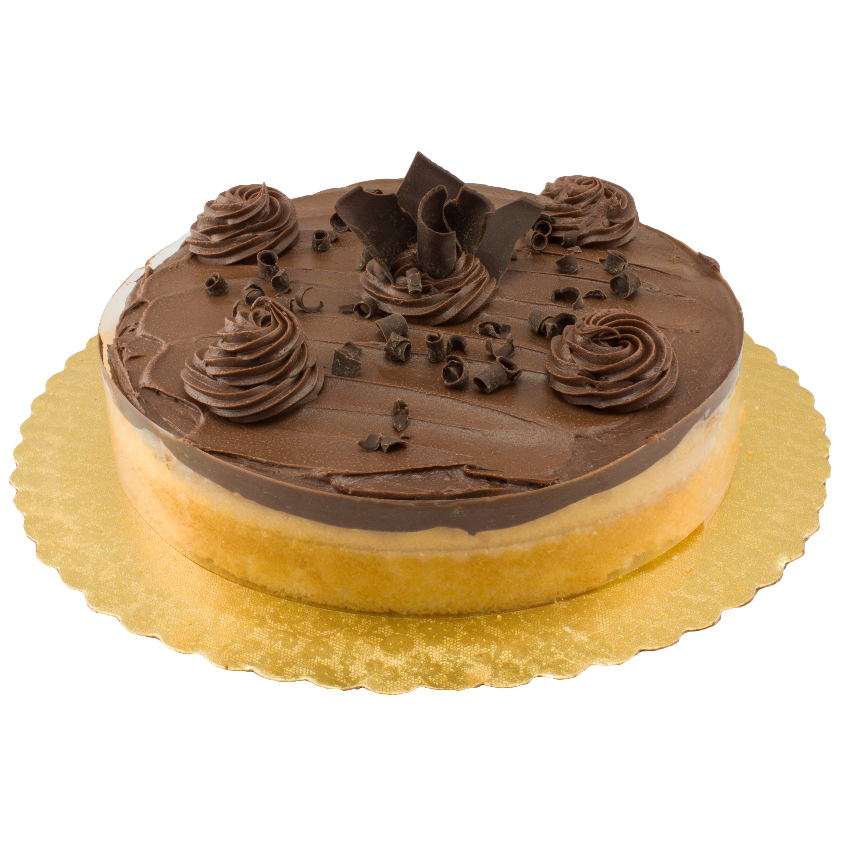 HEB Chocolate Boston Cake with Fudge Icing Shop Cakes at HEB