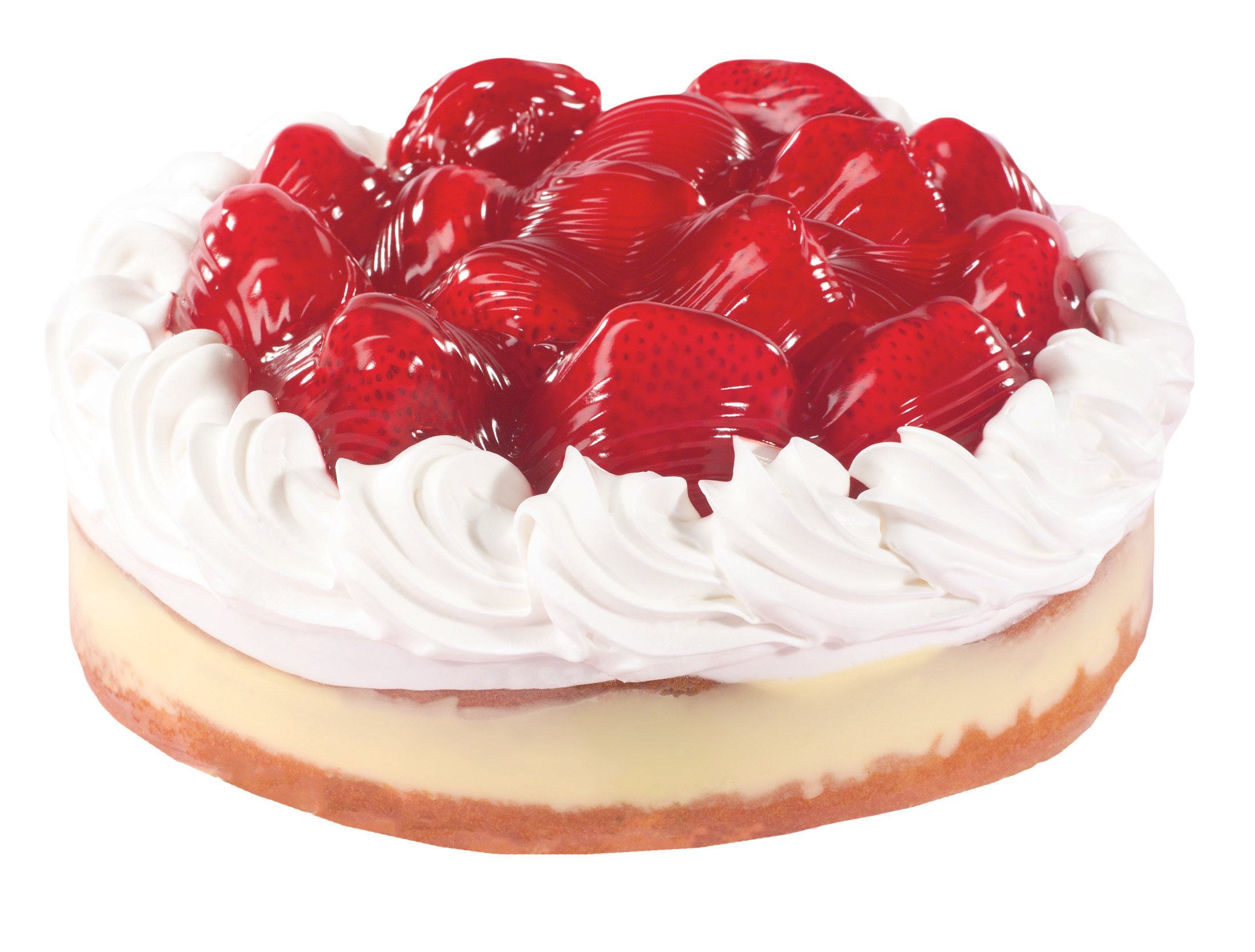 H E B Fresh Strawberry Boston Cream Cake Shop Cakes At H E B