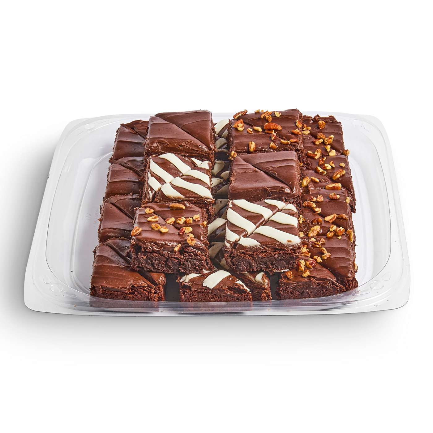 HEB Bakery Large Party Tray Gourmet Brownies Shop Standard party