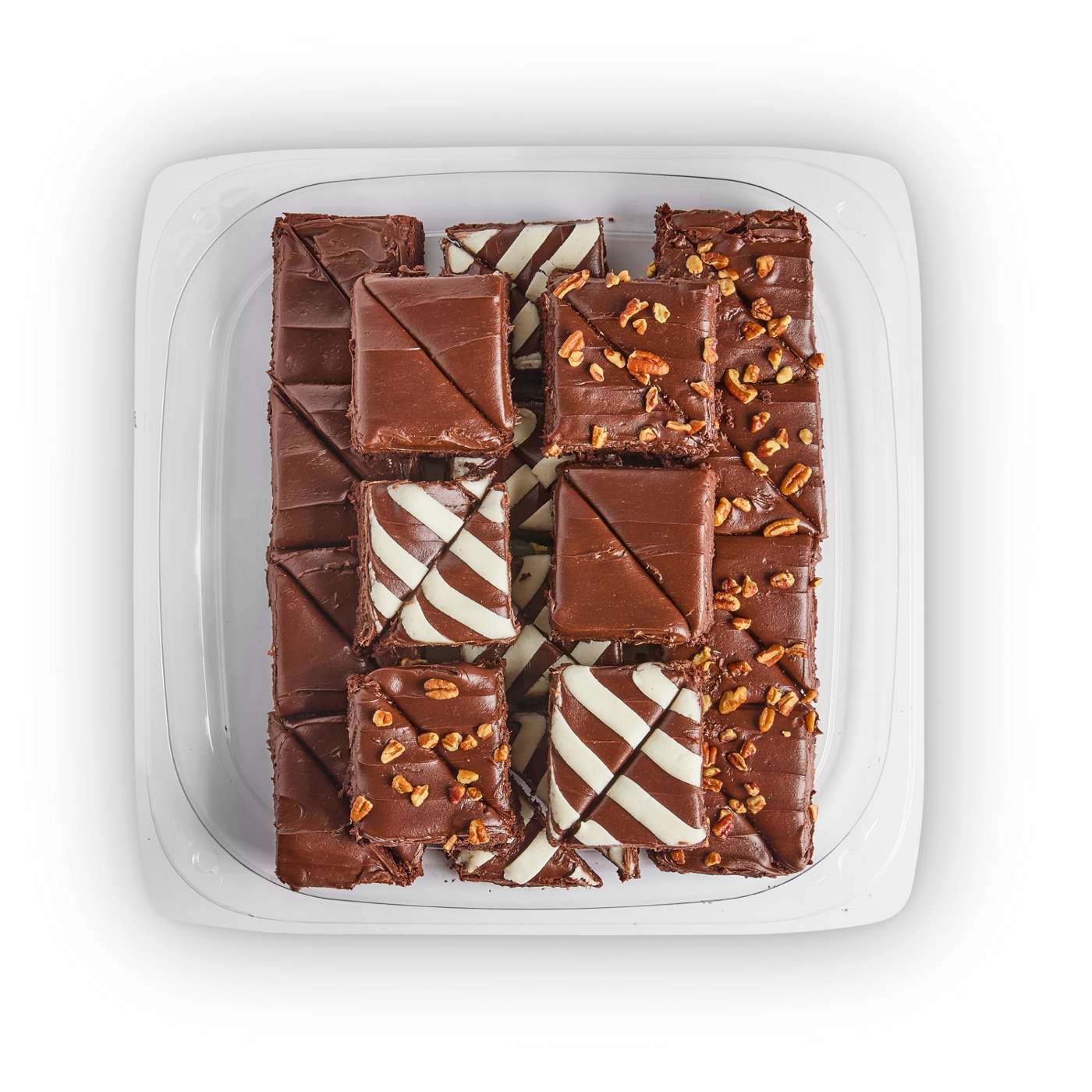 HEB Bakery Large Party Tray Gourmet Brownies Shop Standard party