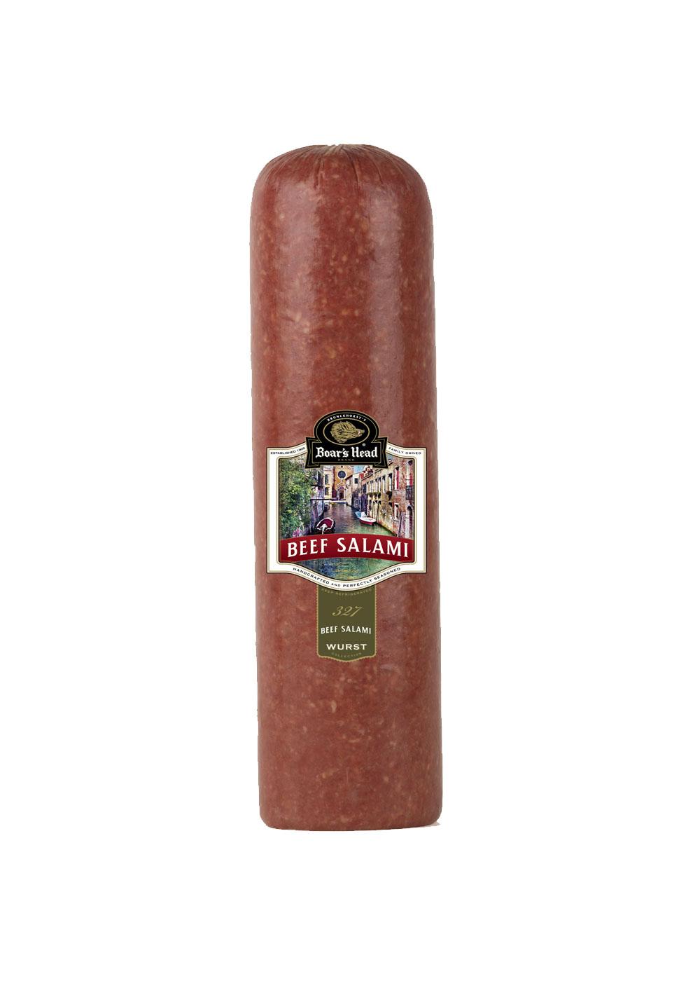 Boar's Head Beef Salami, Custom Sliced; image 1 of 2