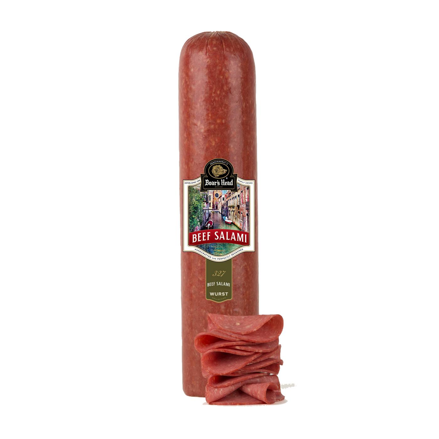 Boar's Head Beef Salami, Sliced; image 2 of 2