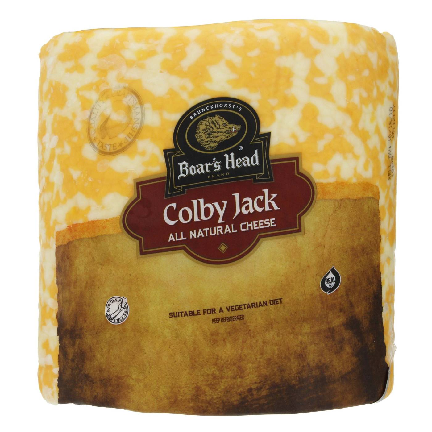 Boar's Head Colby Jack Cheese, Custom Sliced; image 1 of 2