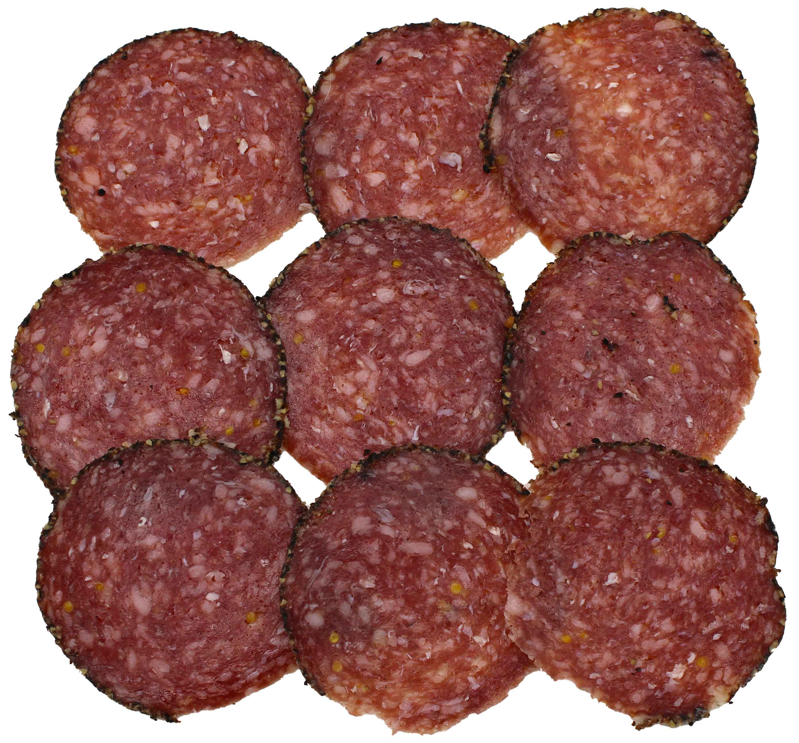 Schaller & er Uncured Pepper Coated Salami Shop Meat at HEB