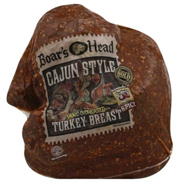 Boar's Head Bold Cajun-Style Smoked Oven-Roasted Turkey Breast, Custom Sliced, lb