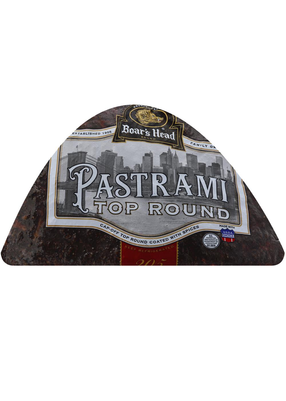 Boar's Head Top Round Pastrami, Custom Sliced; image 1 of 2