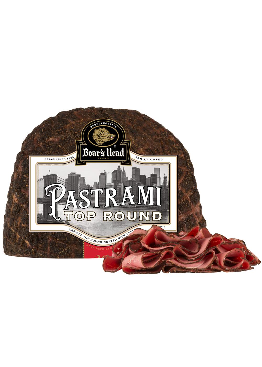 Boar's Head Top Round Pastrami, Custom Sliced; image 2 of 2