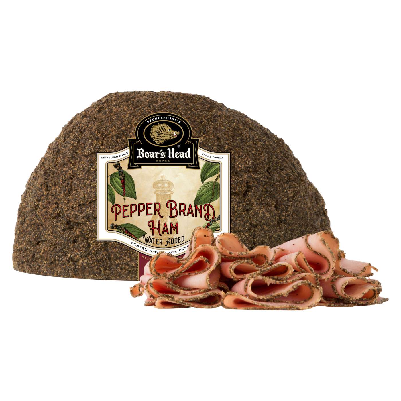 Boar's Head Pepper Brand Ham, Custom Sliced; image 2 of 2