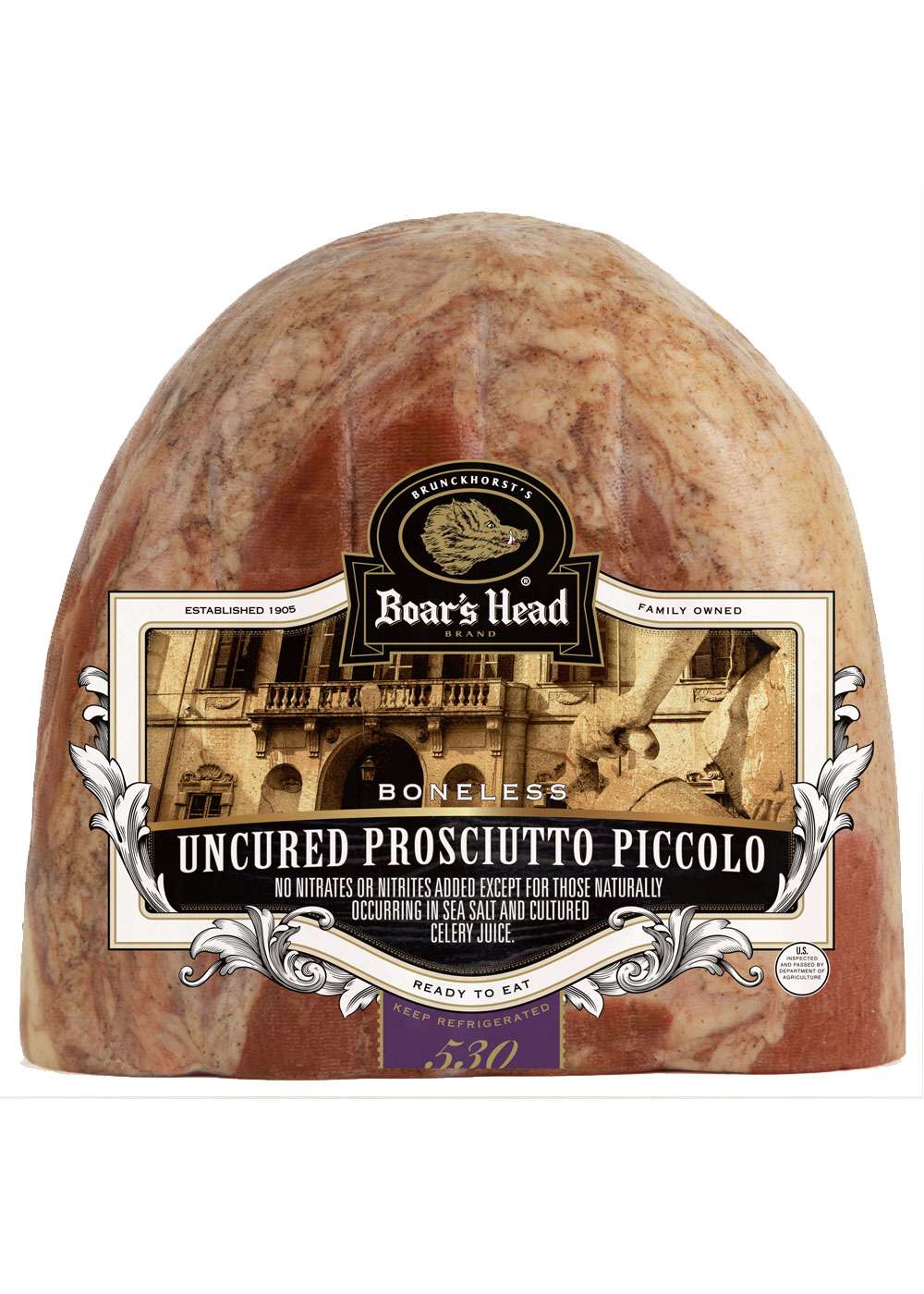 Boar's Head Uncured Prosciutto Piccolo, Custom Sliced; image 1 of 2