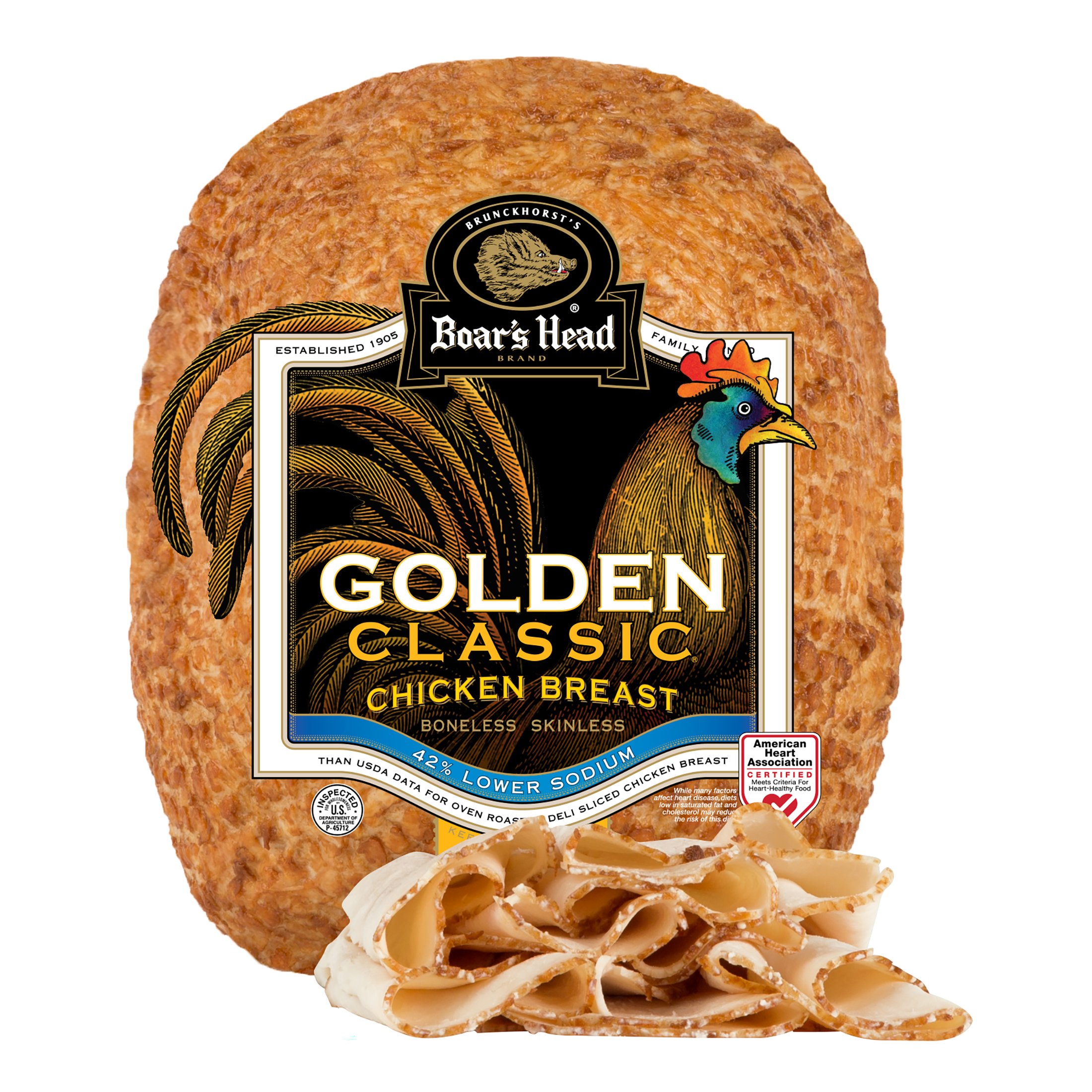 Boar's Head Golden Classic Oven Roasted Chicken Breast