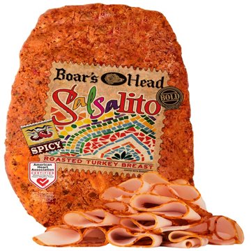 Boar's Head Bold Salsalito Roasted Turkey Breast, Custom Sliced, lb