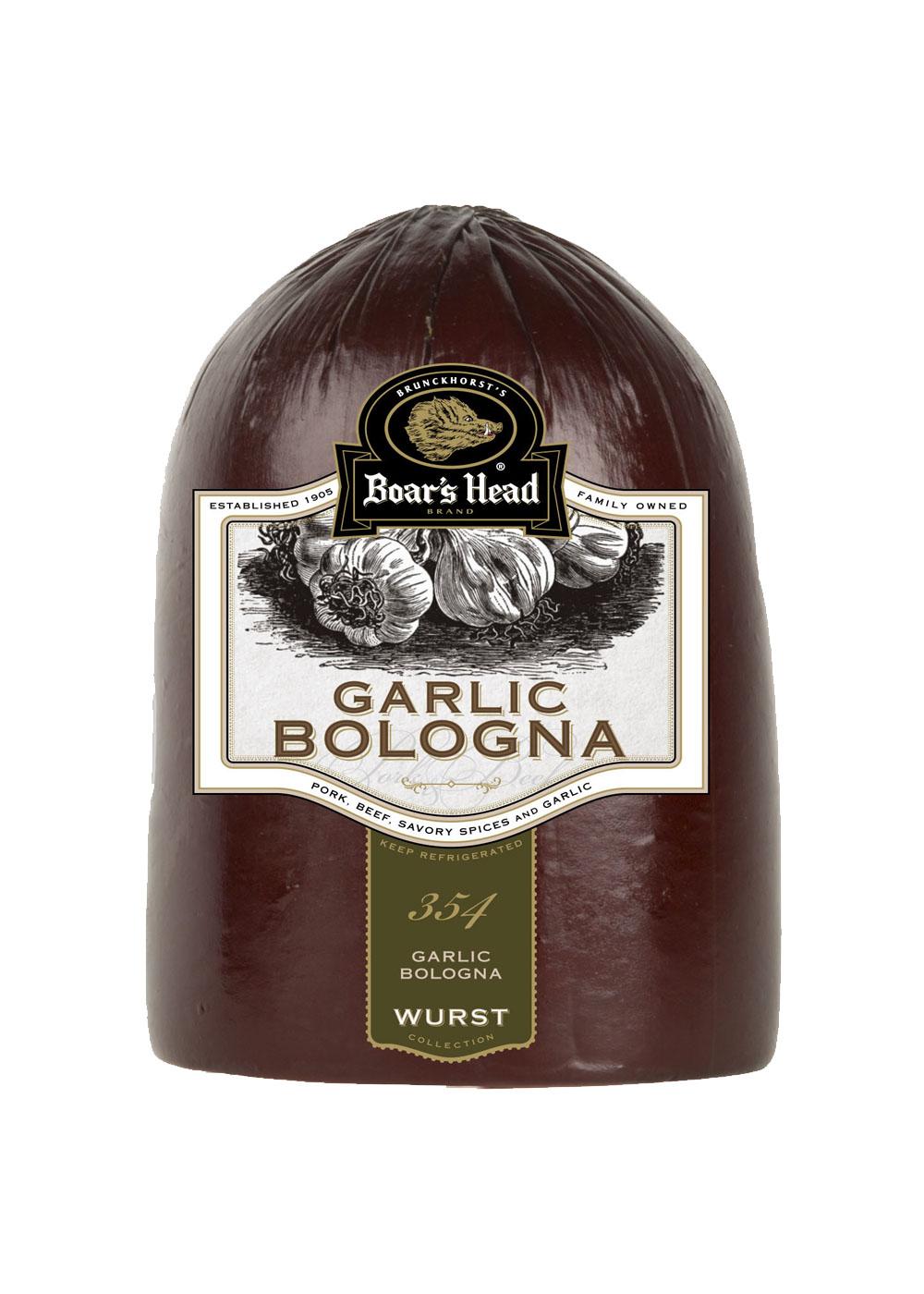 Boar's Head Garlic Bologna, Custom Sliced; image 1 of 2