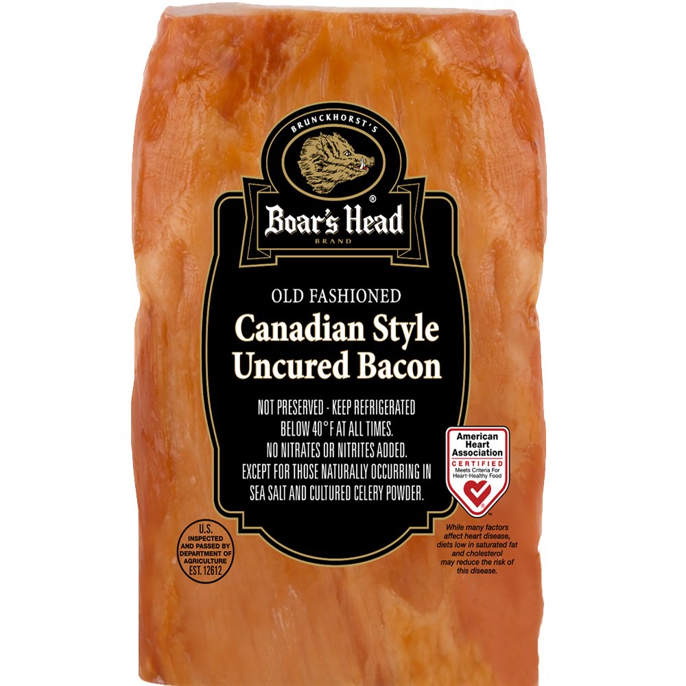 Boar's Head Canadian Bacon, Sliced - Shop Bacon At H-E-B