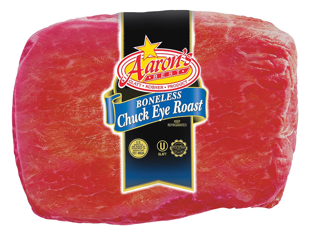 Aaron's Best Kosher Boneless Chuck Eye Roast Shop Beef at HEB