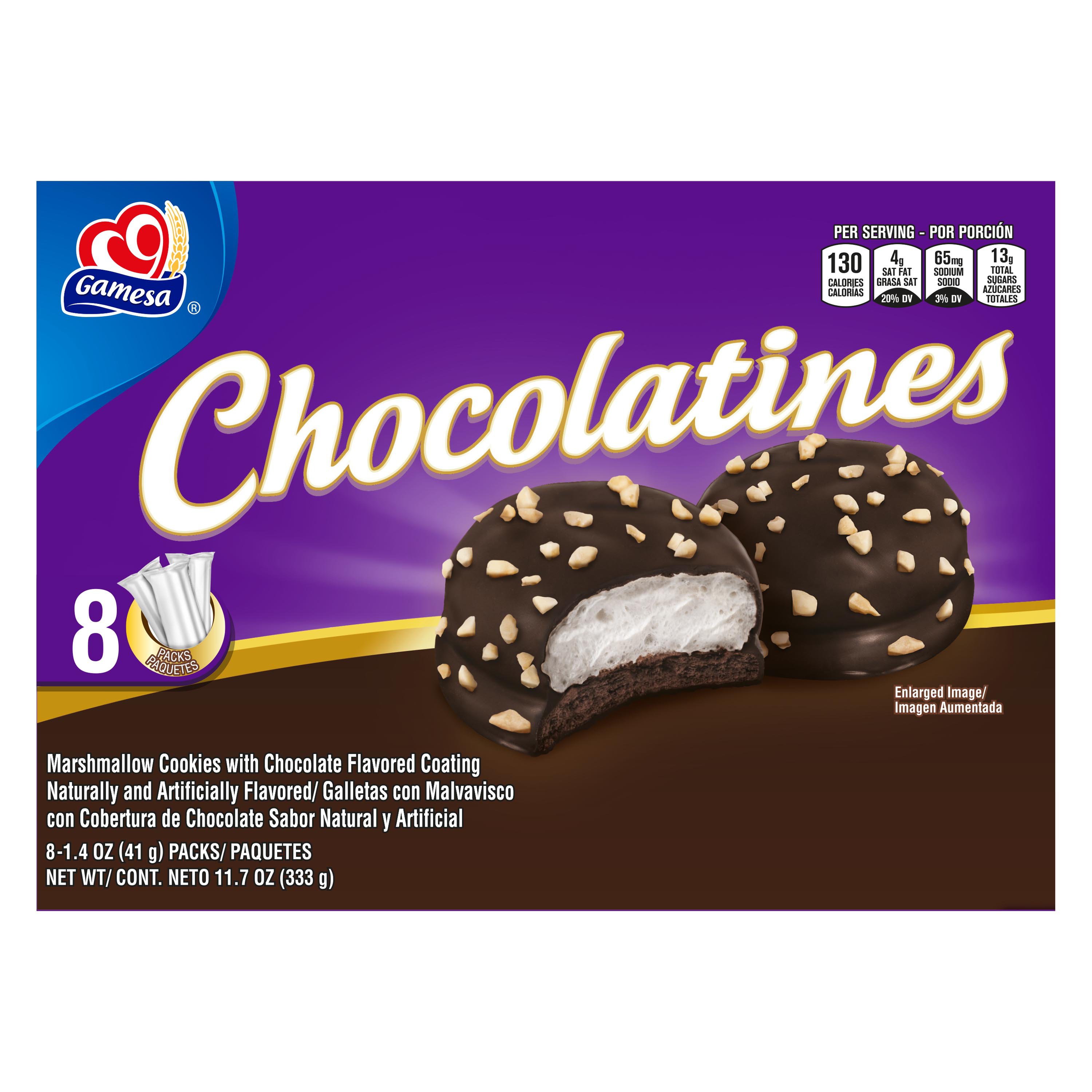 Gamesa Chocolatines Marshmallow Cookies Shop Cookies at HEB