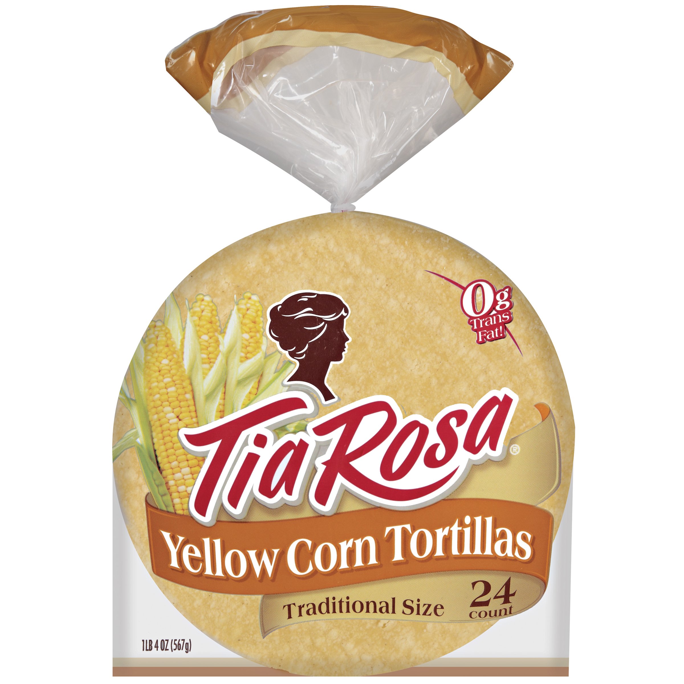 Tia Rosa Traditional Size Yellow Corn Tortillas Shop Tortillas at HEB