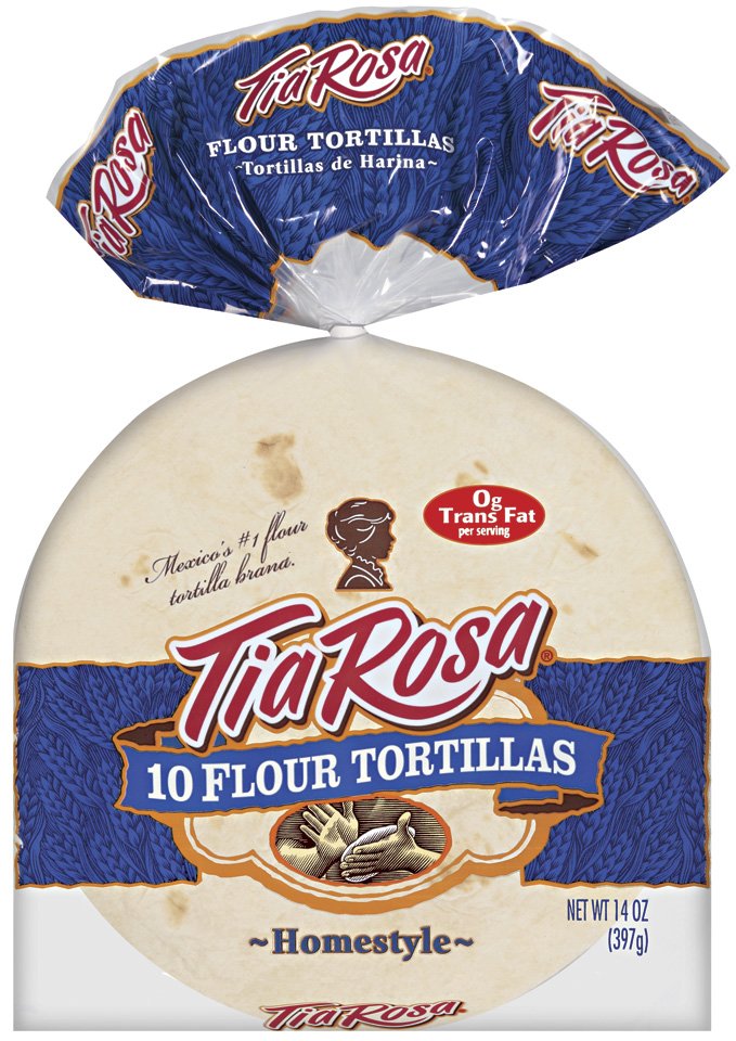 Tia Rosa Fajita Size Homestyle Flour Tortillas Shop Tortillas at HEB
