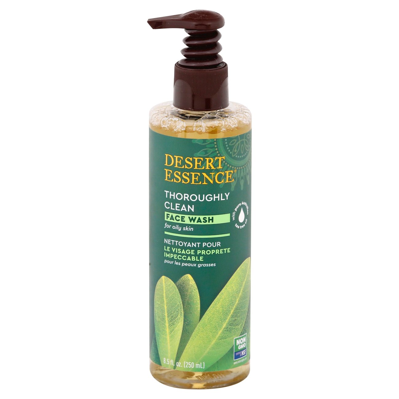 Desert Essence Thoroughly Clean Face Wash with Organic Tea Tree Oil and Awapuhi - Bath & Skin Care at H-E-B