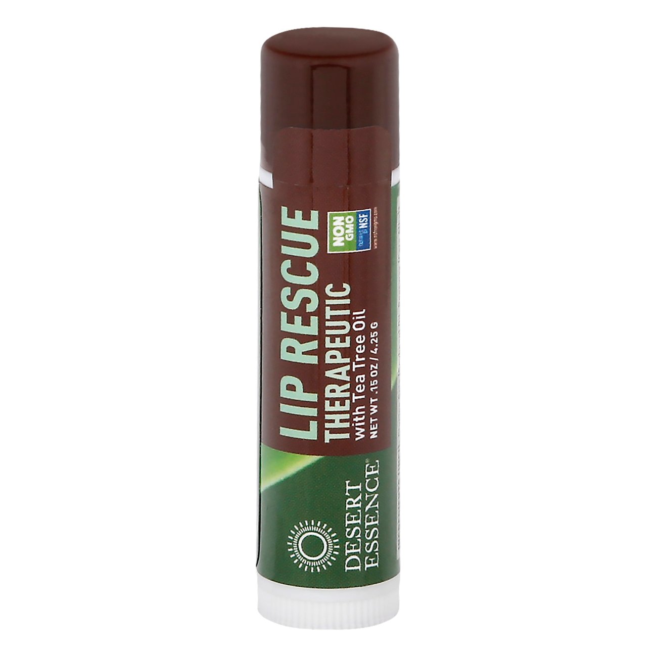Desert Essence Lip Rescue with EcoHarvest Tea Tree Oil Shop Lip Balm