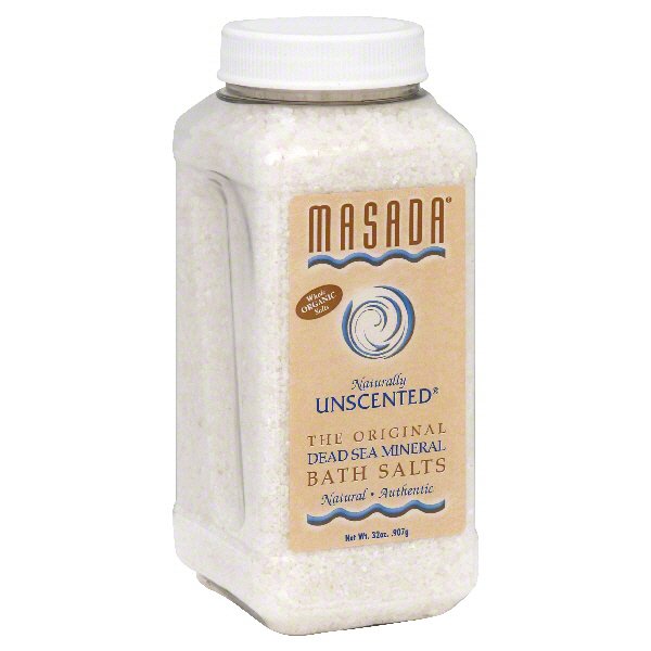 Masada Naturally Unscented Dead Sea Mineral Bath Salts Shop Masada Naturally Unscented Dead