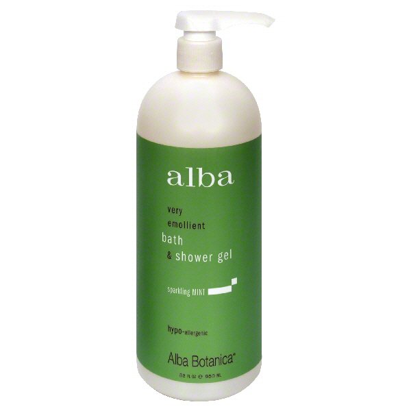 Alba Botanica 2024 Sparkling Mint Body Bath and Shower & French Lavender Shower Gel