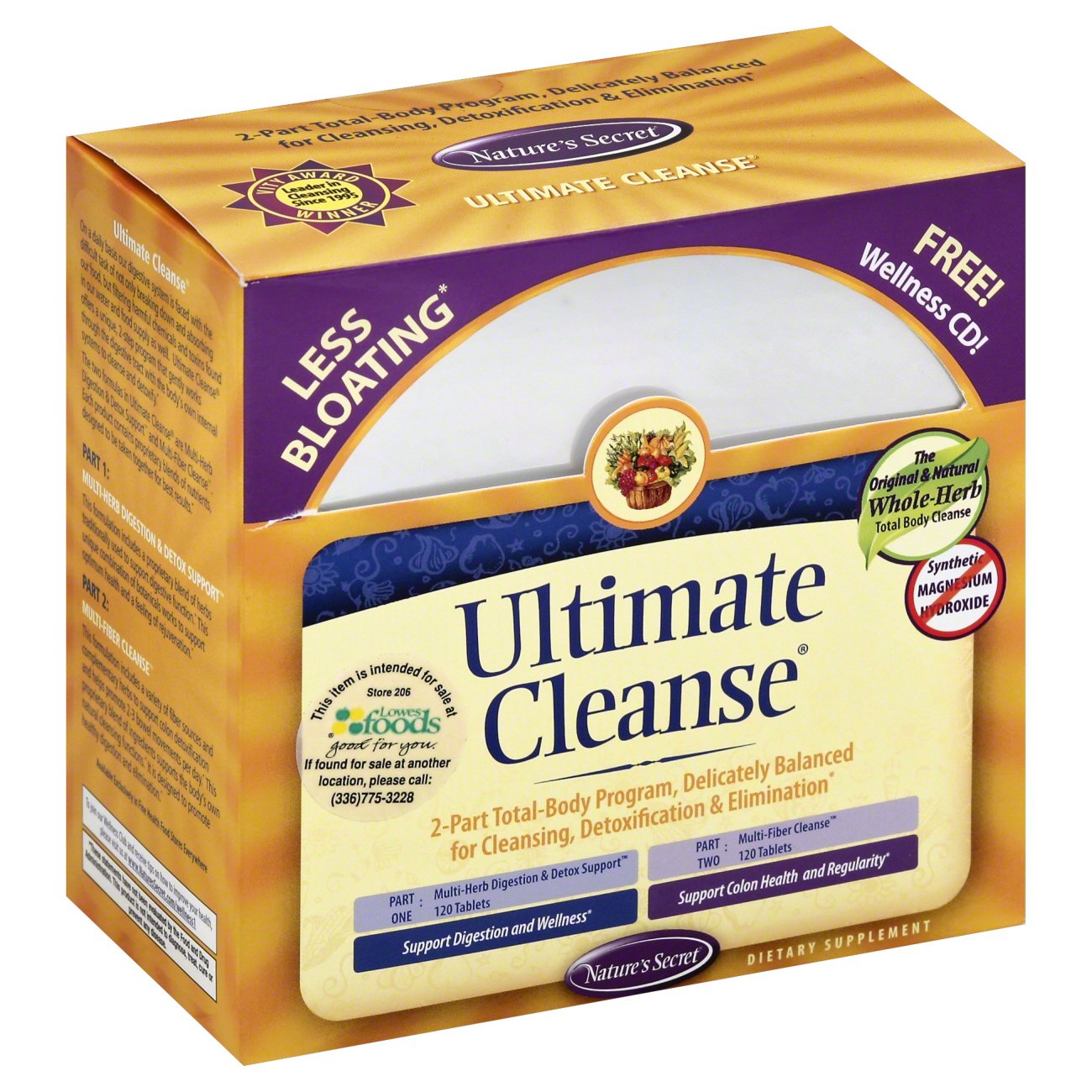 Nature's Secret Ultimate Cleanse Kit, 120 ct | Central Market
