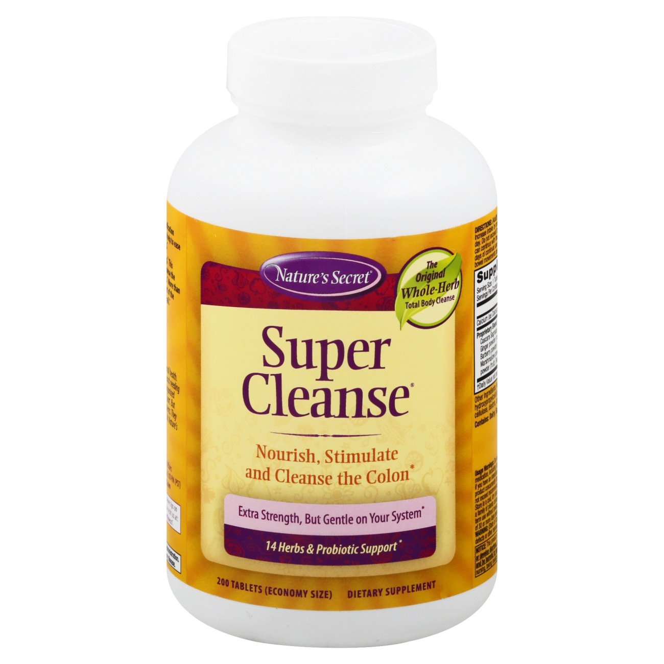 Nature's Secret Super Cleanse Tablets - Shop Diet & fitness at H-E-B