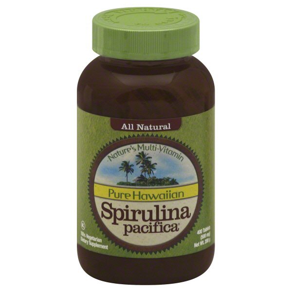 Nutrex Pure Hawaiian Spirulina Pacifica All Nautral MultiVitamin Tablets Shop Vitamins
