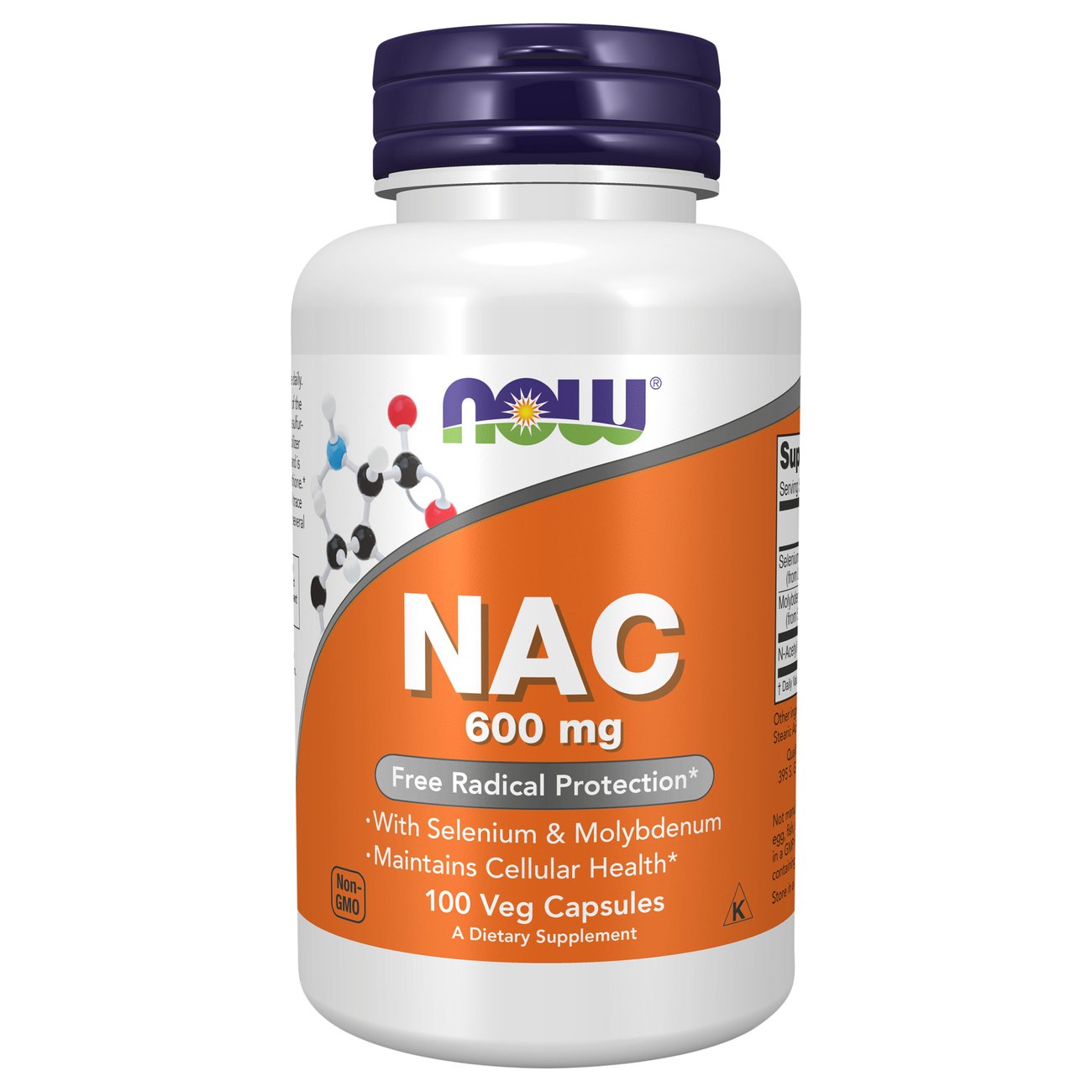 NOW NAC 600 mg Veg Capsules - Shop Diet & fitness at H-E-B