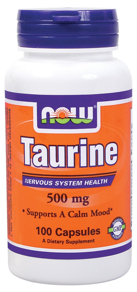 NOW L-Taurine 500mg Capsules - Shop Diet & fitness at H-E-B