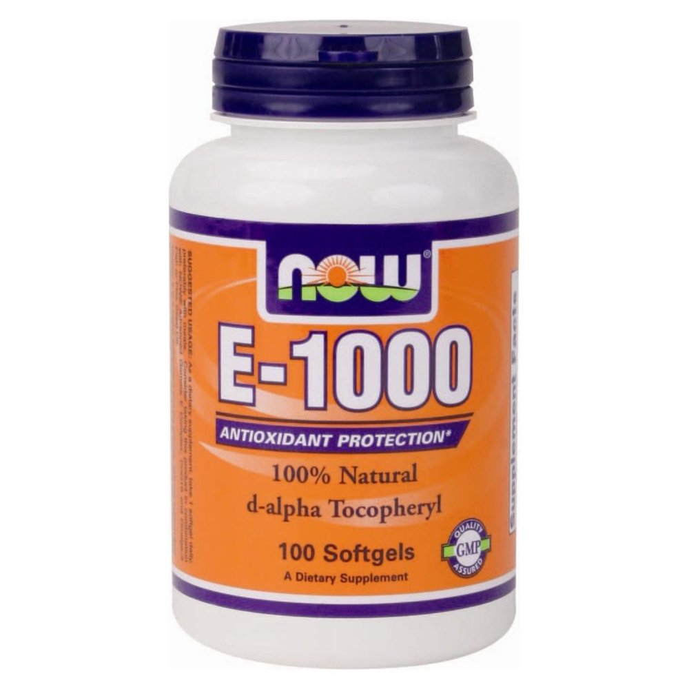 NOW Vitamin E 1000 IU Capsules Shop Vitamins & Supplements at HEB