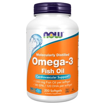 NOW Omega-3 Softgels