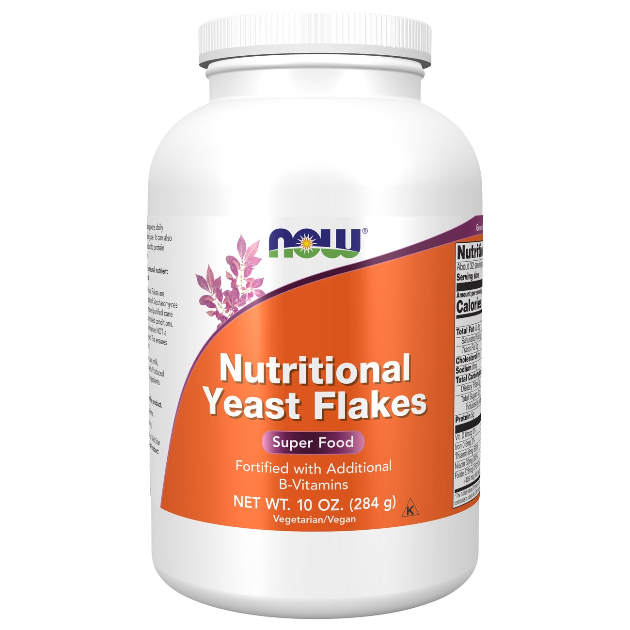NOW Nutritional Yeast Flakes Shop Diet & fitness at HEB