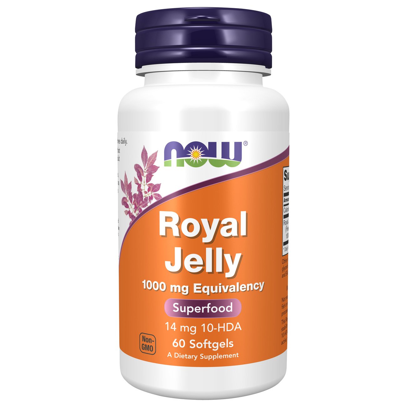 NOW Royal Jelly 1,000 mg Soft Gels Shop Herbs & homeopathy at HEB