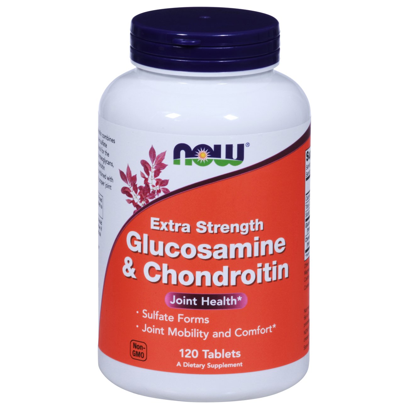 NOW Glucosamine & Chondroitin Extra Strength Tablets Shop Diet