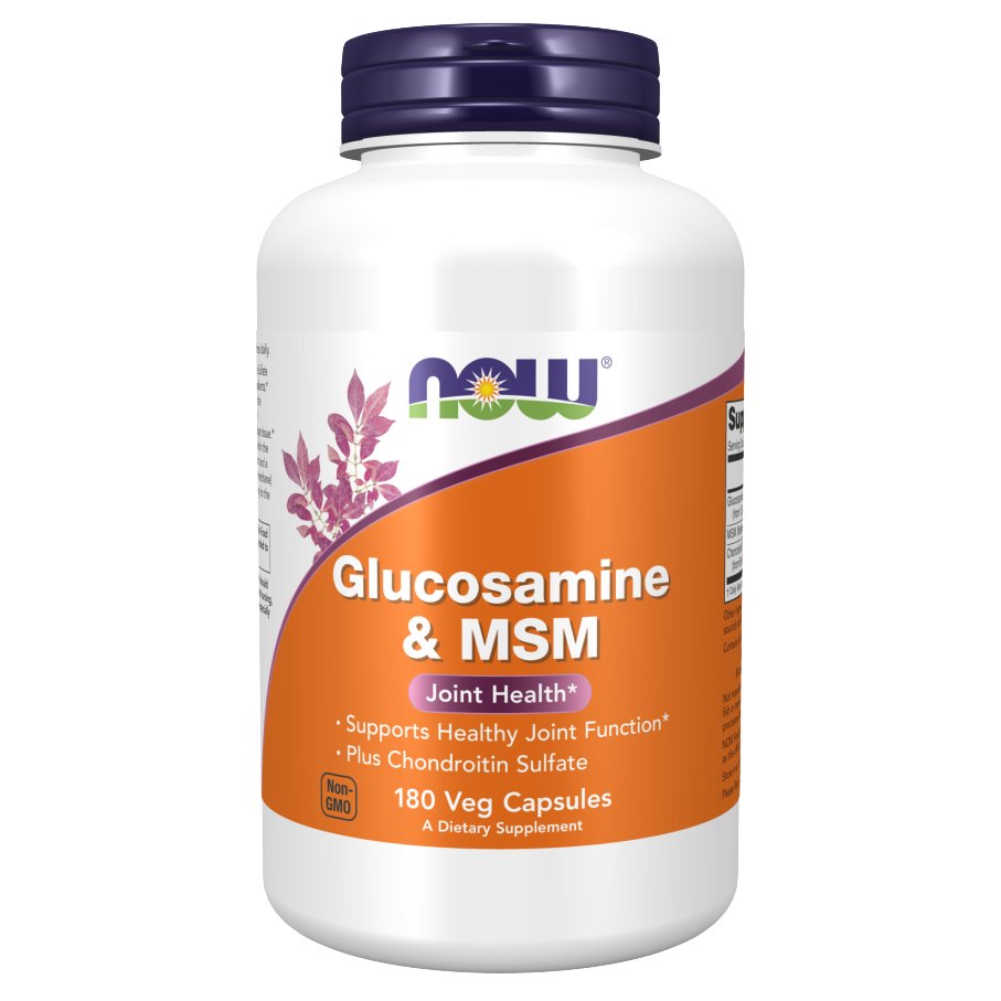NOW Glucosamine & MSM Capsules Shop Diet & Fitness at HEB