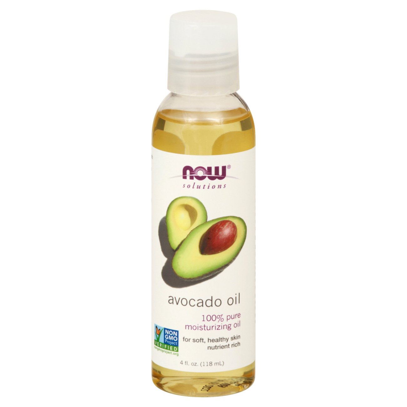 NOW Solutions 100 Pure Moisturizing Avocado Oil Shop Essential Oils