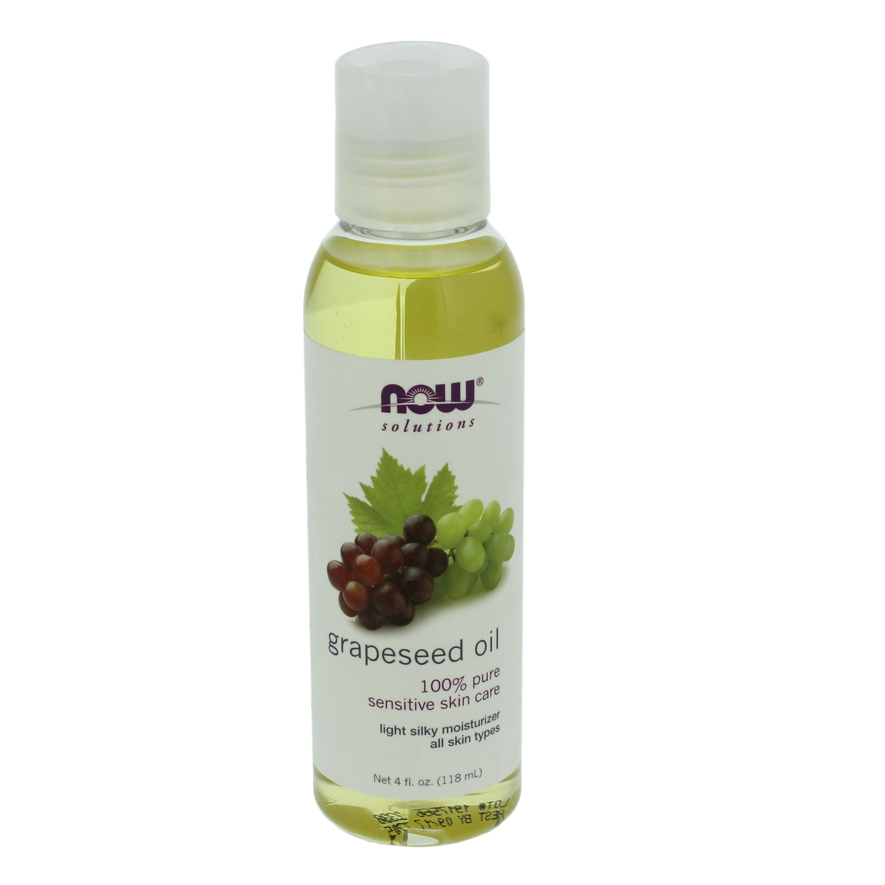 NOW Solutions 100 Pure Sensitive Skin Care Grape Seed Oil Shop