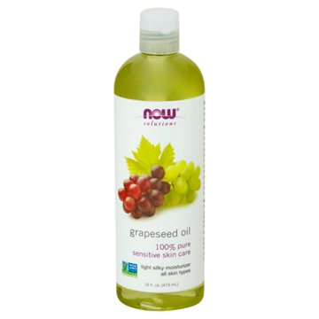 NOW Solutions Grapeseed Oil, 16 oz
