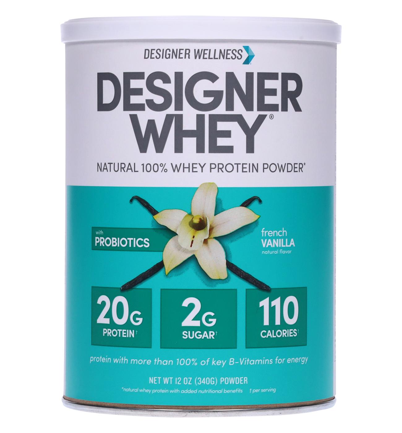 Designer Wellness Designer Whey 20g Protein Powder - French Vanilla; image 1 of 4