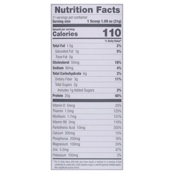 Designer Wellness Designer Whey 20g Protein Powder - French Vanilla
