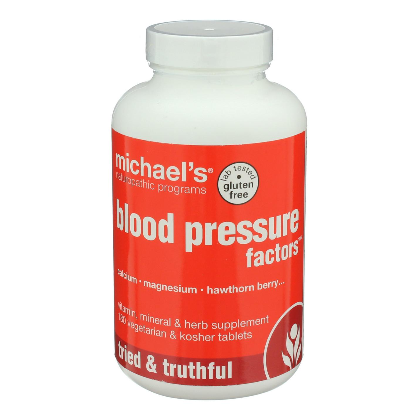 Michael's Blood Pressure Factors Tablets; image 1 of 2