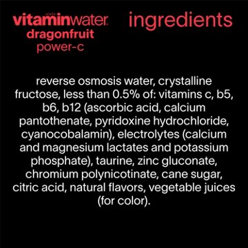 Glaceau Vitaminwater Power-C Dragonfruit Water Beverage