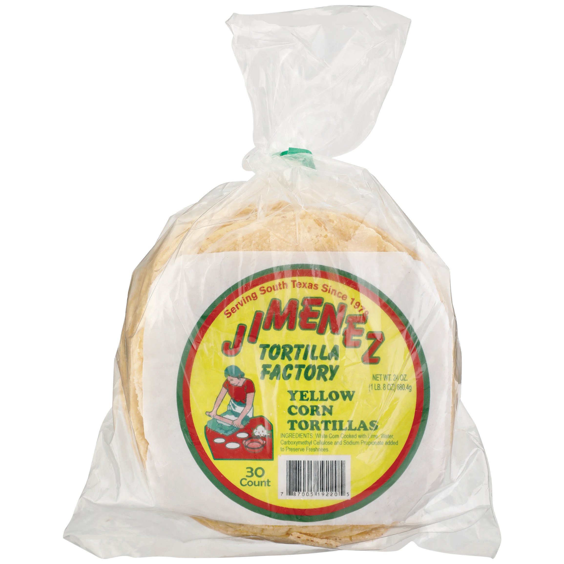 Jimenez Tortilla Factory Yellow Corn Tortillas Shop Tortillas at HEB