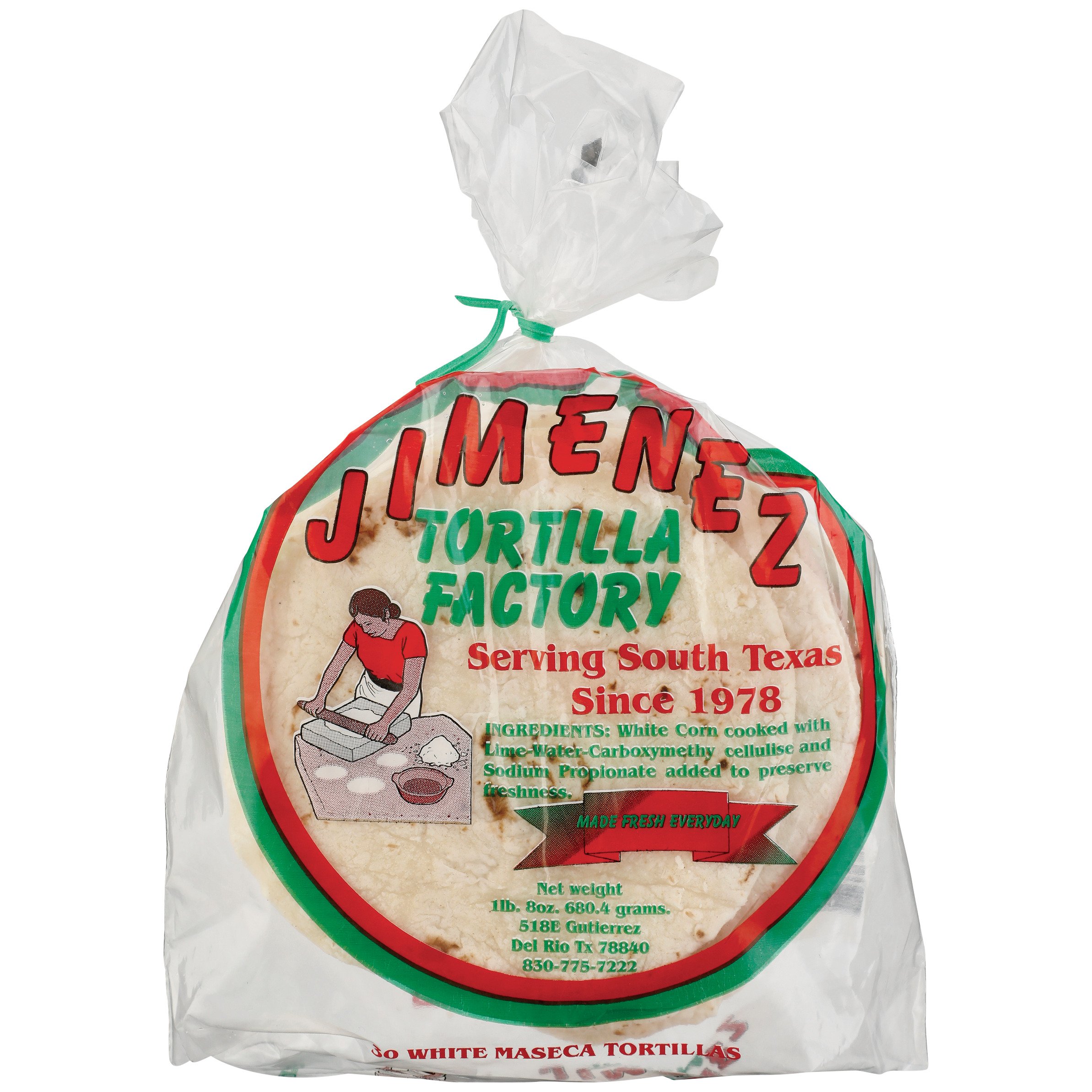Jimenez Tortilla Factory White Maseca Tortillas Shop Tortillas at HEB