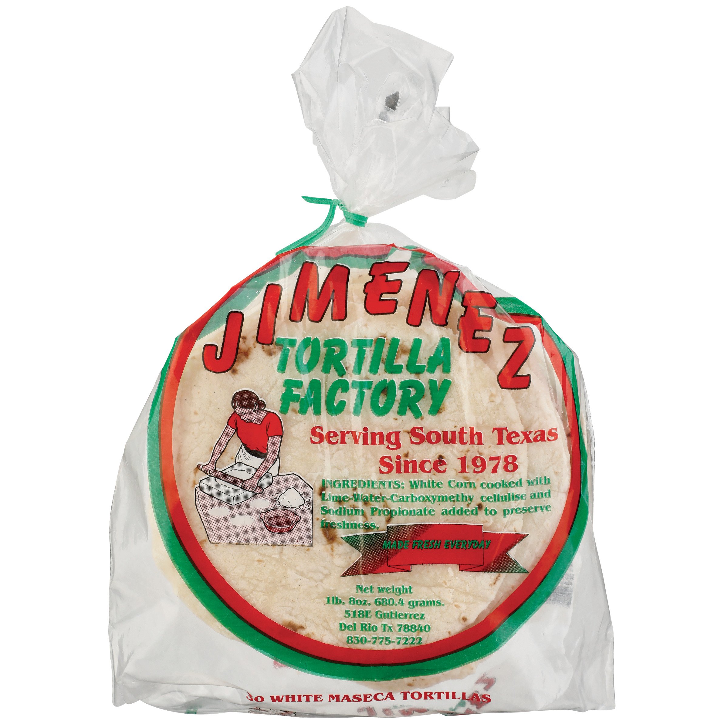 Jimenez Tortilla Factory White Maseca Tortillas - Shop Tortillas at H-E-B