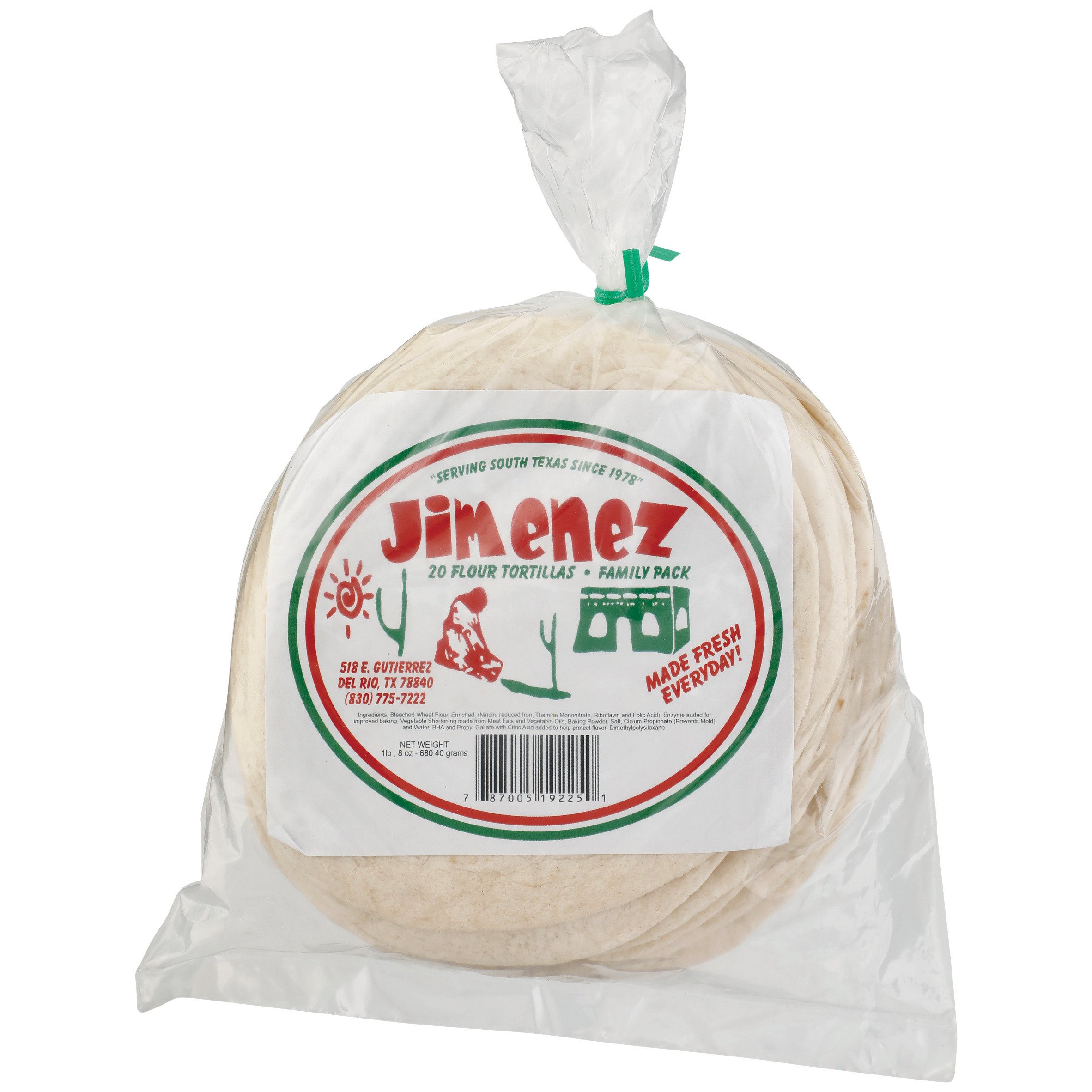 Jimenez Tortilla Factory Flour Tortillas Shop Tortillas at HEB